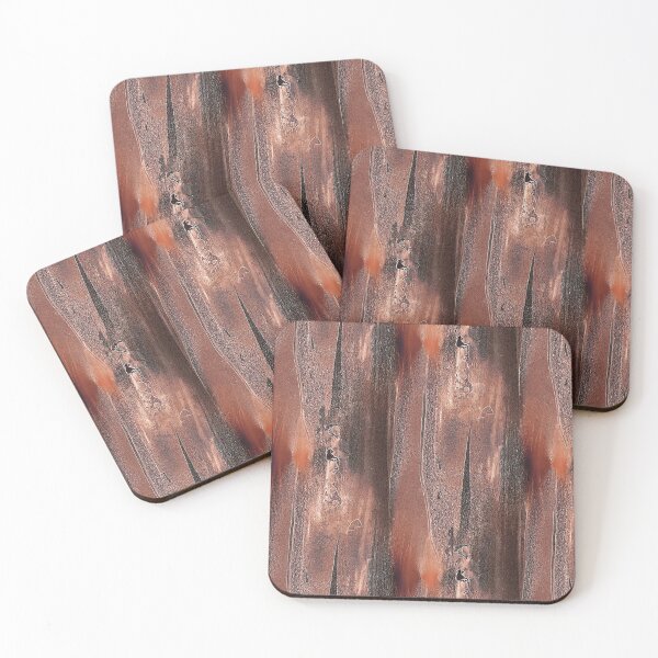 Item preview, Monochromatic Rustic Abstract in Reddish Brown designed and sold by Artistestella.