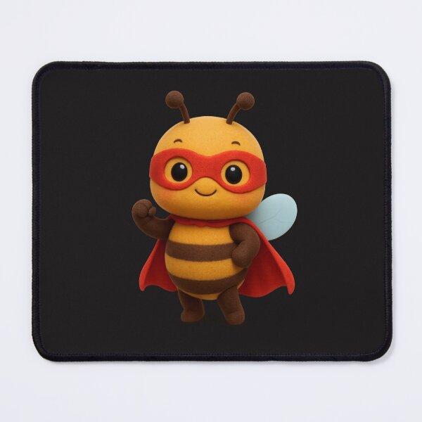 Item preview, Cute Bee Superhero - Adorable Kawaii Bumblebee Character Design designed and sold by Moons Studio.