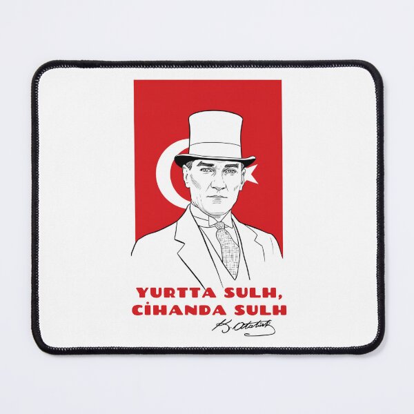 Item preview, Peace at Home Peace in the World – Atatürk Quote Poster – TR designed and sold by asliberry.