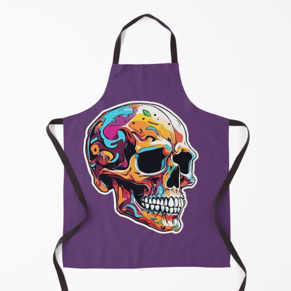 Item preview, Skull - Colorful Graffiti (#3): Vibrant Street Art Design designed and sold by cabana.space.