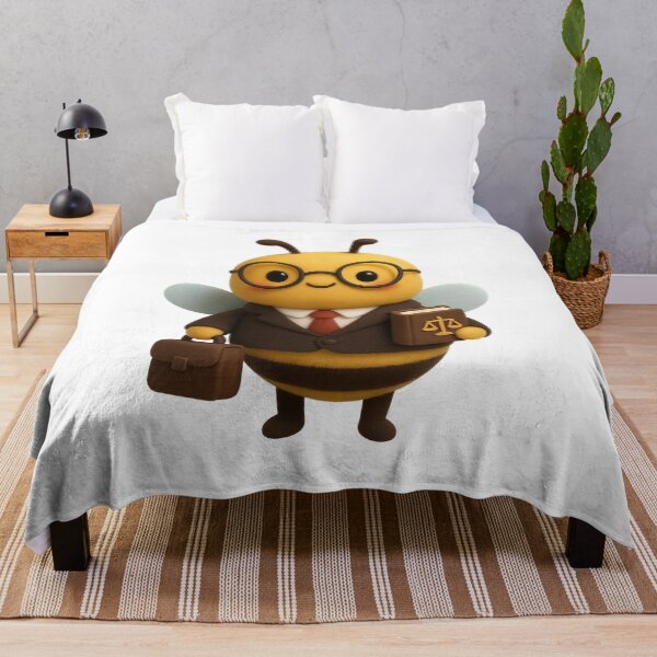 Item preview, Cute Bee Lawyer - Adorable 3D Kawaii Insect in Suit designed and sold by Moons Studio.