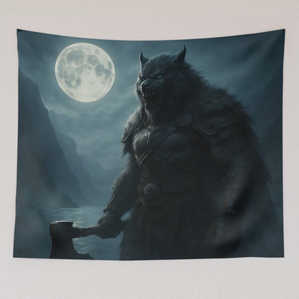 Item preview, Werewolf Viking designed and sold by NorseDrip.