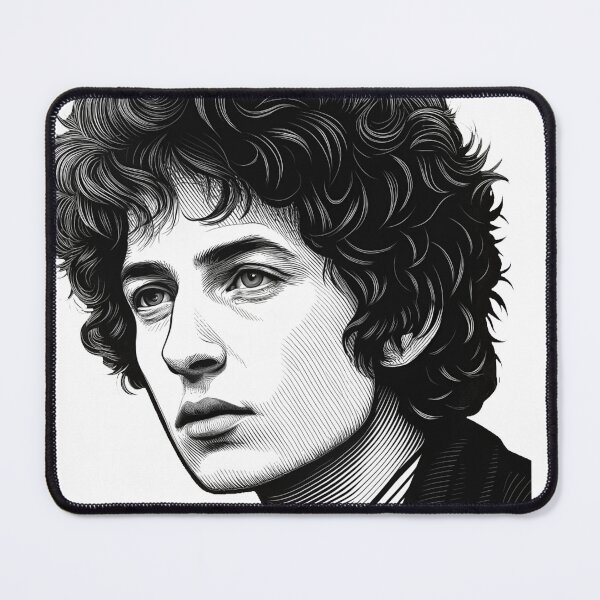 Item preview, Bob Dylan – Minimalist Vector Portrait designed and sold by DamianRoy88.