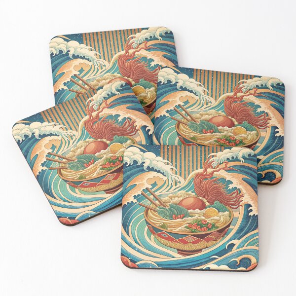 Item preview, The Great Ramen Wave designed and sold by neelfs.