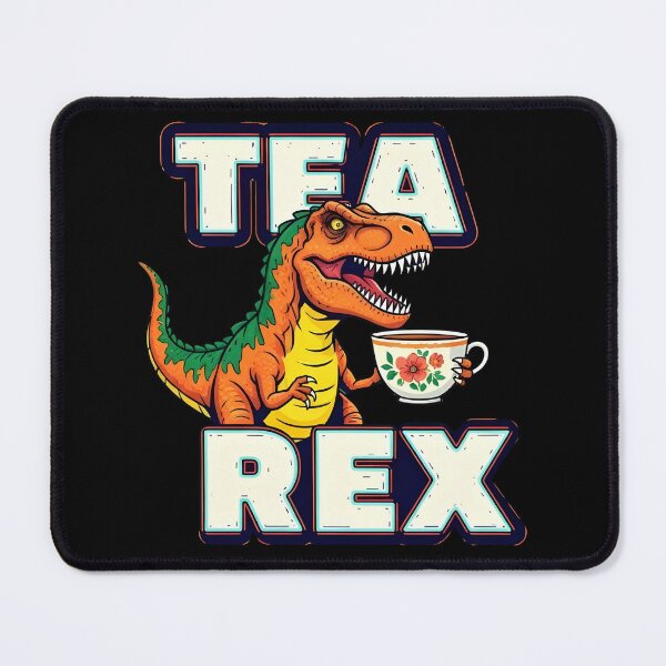 Item preview, Tea Rex T-Shirt | Funny Dinosaur Drinking Tea Graphic Tee designed and sold by fawzimorsy.