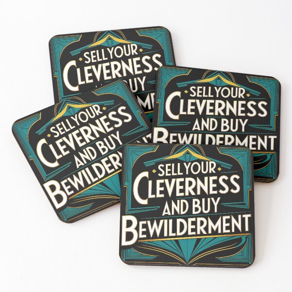 Item preview, Sell your cleverness and buy bewilderment 34 designed and sold by Tom-Johnson.