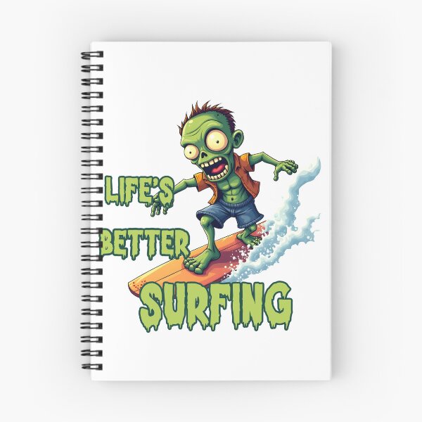 Item preview, Zombie Surfer Halloween  designed and sold by Red-forever.