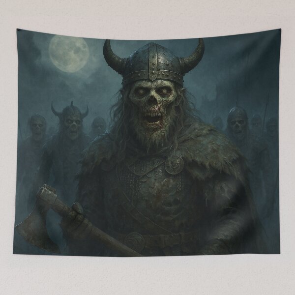 Item preview, Zombie Jarl Viking designed and sold by NorseDrip.