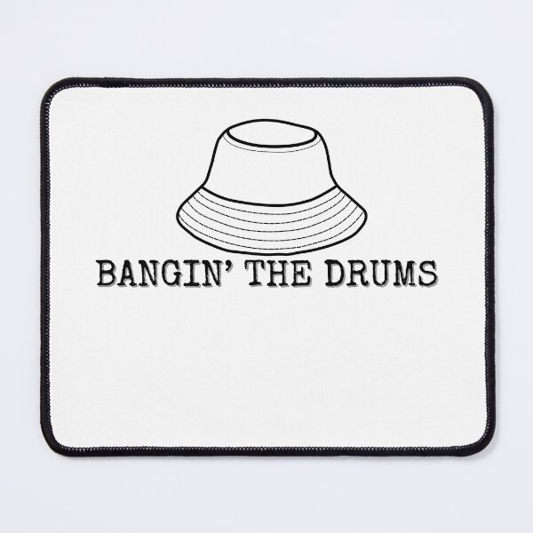 Item preview, Bangin’ the drums T designed and sold by Premium Rock Ideas.
