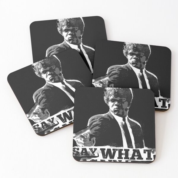 Item preview, Pulp Fiction Say What Again Sticker designed and sold by ChrisAbney.