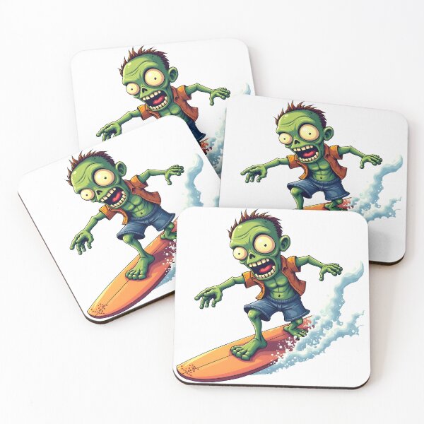 Item preview, Zombie Surfer Halloween  designed and sold by Red-forever.