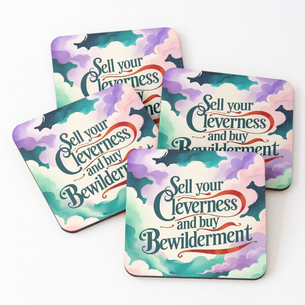 Item preview, Sell your cleverness and buy bewilderment 42 designed and sold by Tom-Johnson.