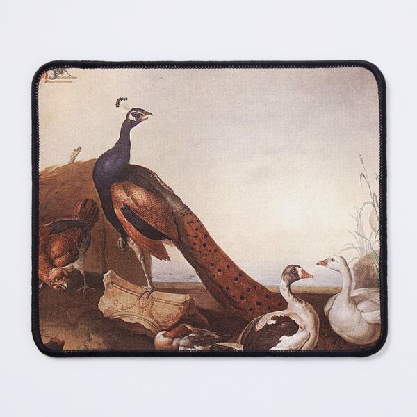 Item preview, Peacock with Geese and Hen designed and sold by tomorrowsart.