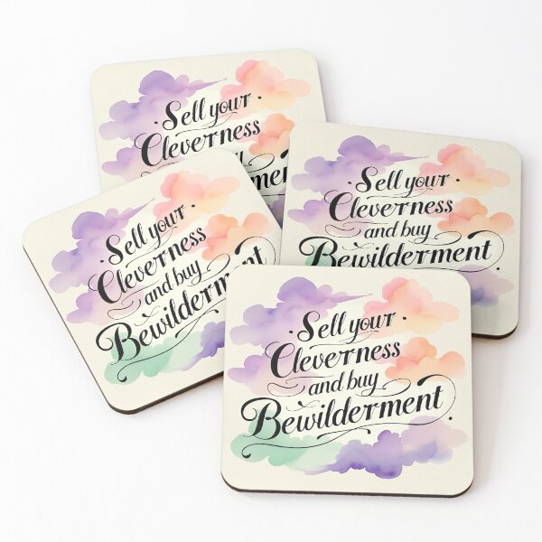 Item preview, Sell your cleverness and buy bewilderment 44 designed and sold by Tom-Johnson.