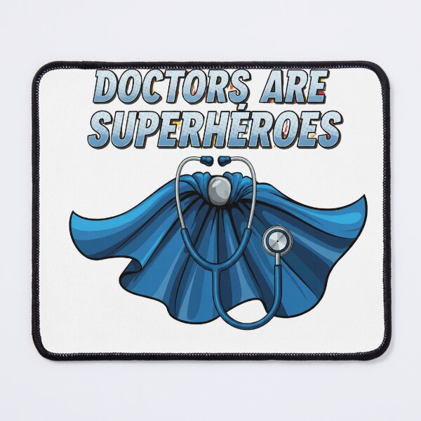 Item preview, Doctors Are Super Heroes Healthcare Worker Appreciation Design T-shirt designed and sold by GeniePixel.