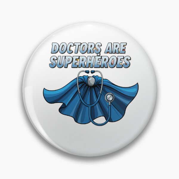 Item preview, Doctors Are Super Heroes Healthcare Worker Appreciation Design T-shirt designed and sold by GeniePixel.