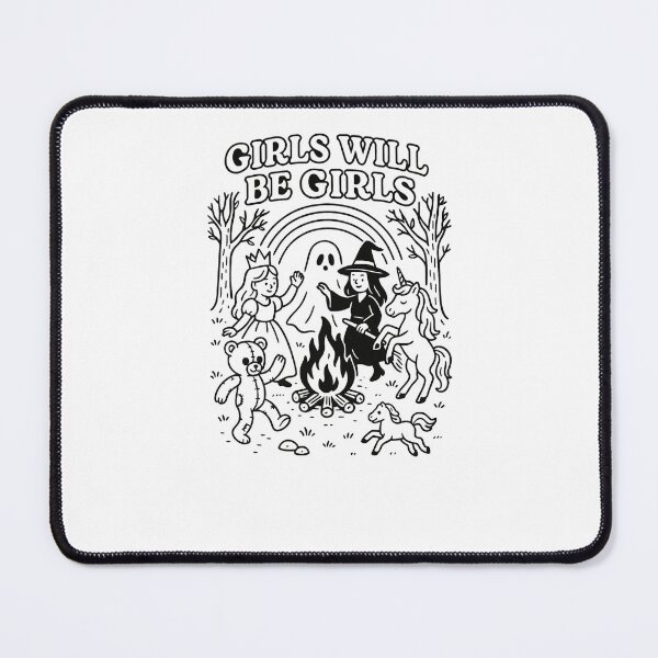Item preview, Girls Will Be Girls Witch Coven Empowering Gothic Design Classic T-Shirt designed and sold by inkfluenceart.