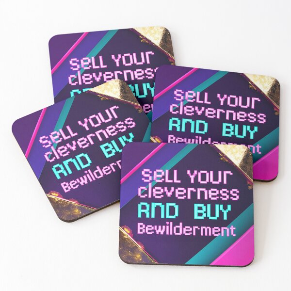 Item preview, Sell your cleverness and buy bewilderment 46 designed and sold by Tom-Johnson.