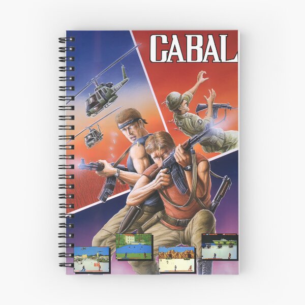 Item preview, Cabal Game Arcade Flyer HD designed and sold by Retr0Tshirts.