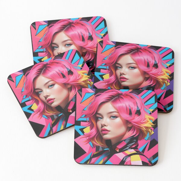 Item preview, Fractured K-Pop Star Sticker designed and sold by artmanikin.