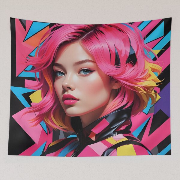 Item preview, Fractured K-Pop Star Sticker designed and sold by artmanikin.