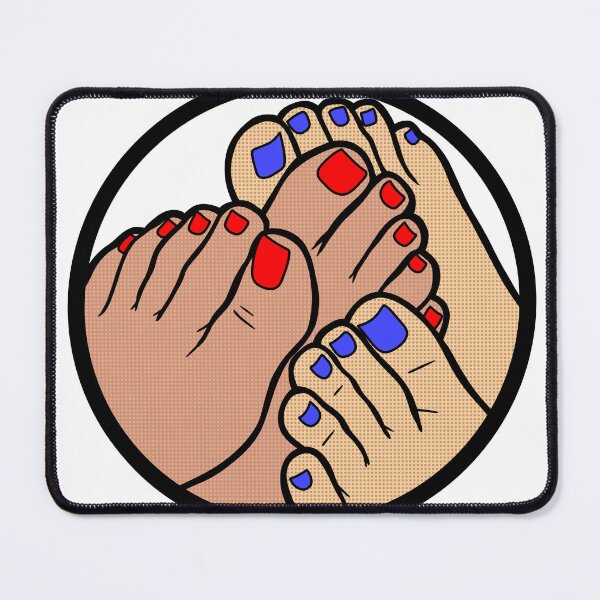 Item preview, Feet Badge designed and sold by SolefulStickers.