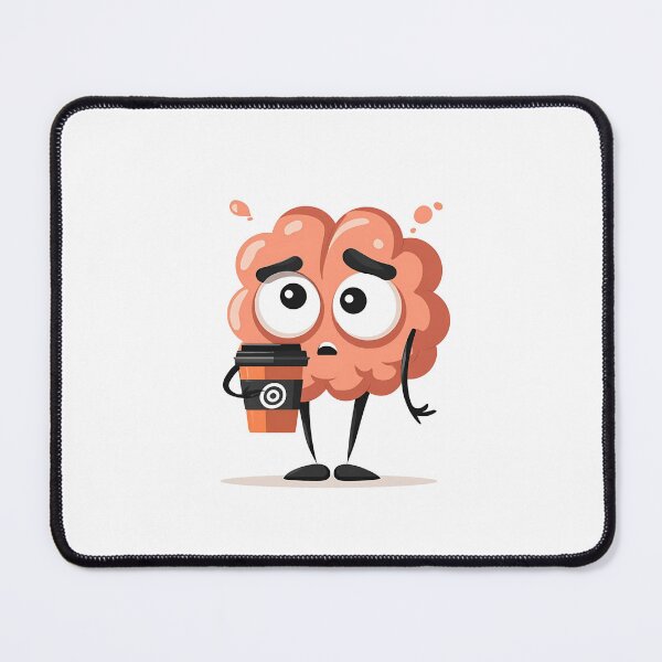 Item preview, A STRESSED BRAIN 3D CARTOON designed and sold by infinitearte.