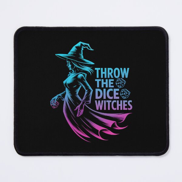 Item preview, Throw The Dice Witches - A perfect gift for Halloween lovers, dice game fans, and anyone who enjoys witchy magic vibes. designed and sold by ZyziowskyArt.