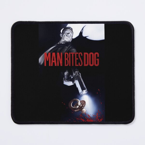 Item preview, Man Bites Dog designed and sold by LoyGibson.
