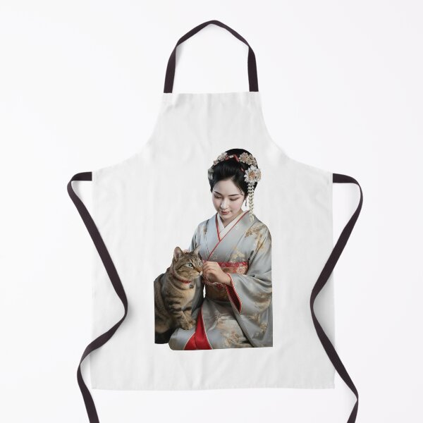 Item preview, Maiko & Cat EP3 | A Tortoiseshell Cat Resting Paws on a Maiko 舞妓さん＆ネコ EP3 | 舞妓さんの膝に前脚を乗せるサビ猫 designed and sold by Japan_Dreamscapes.