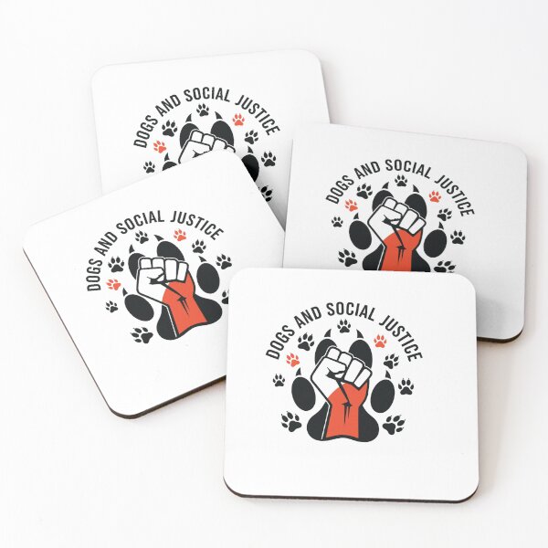 Item preview, Dogs and Social Justice | Paw Print Activism Raised Fist Protest T-shirt designed and sold by GeniePixel.