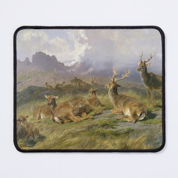 Item preview, Landscape with Deer designed and sold by tomorrowsart.