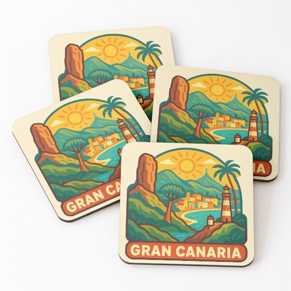 Item preview, Gran Canaria Travel Souvenir Sticker designed and sold by rogue-design.
