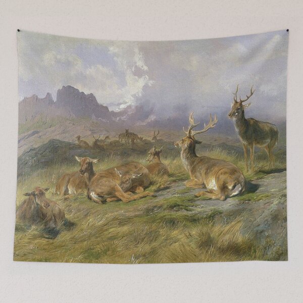 Item preview, Landscape with Deer designed and sold by tomorrowsart.