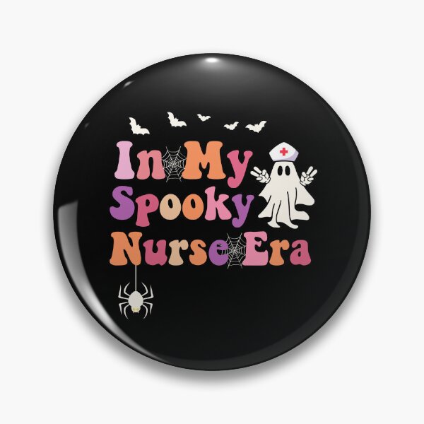 Item preview, In My Spooky Nurse Era Shirt – Cute Ghost Halloween Nurse designed and sold by Alluka Brand.