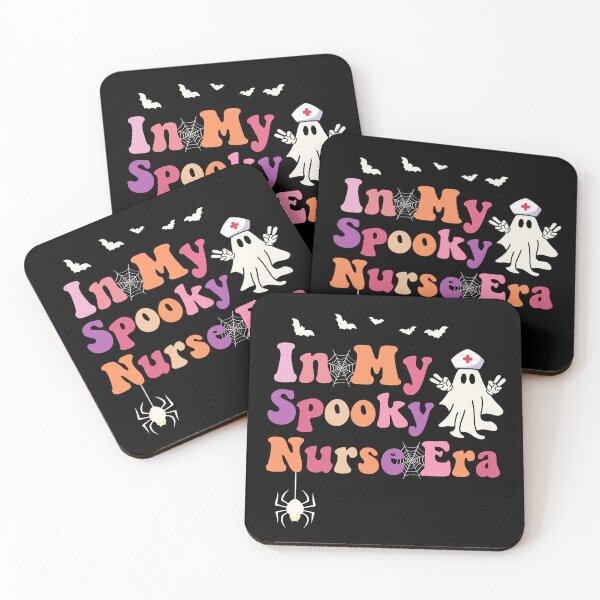 Item preview, In My Spooky Nurse Era Shirt – Cute Ghost Halloween Nurse designed and sold by Alluka Brand.