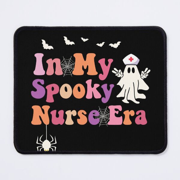 Item preview, In My Spooky Nurse Era Shirt – Cute Ghost Halloween Nurse designed and sold by Alluka Brand.
