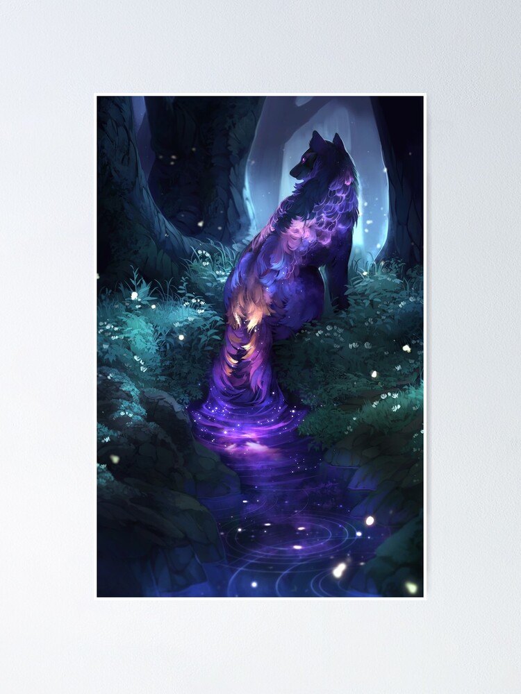 Alternate view of luminous Poster