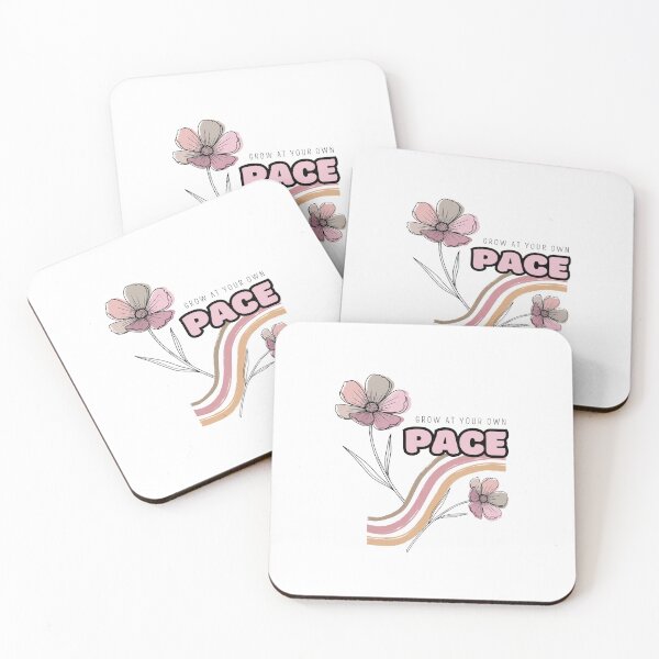 Item preview, Grow At Your Own Pace Inspirational Flower Design designed and sold by Rank Sol.