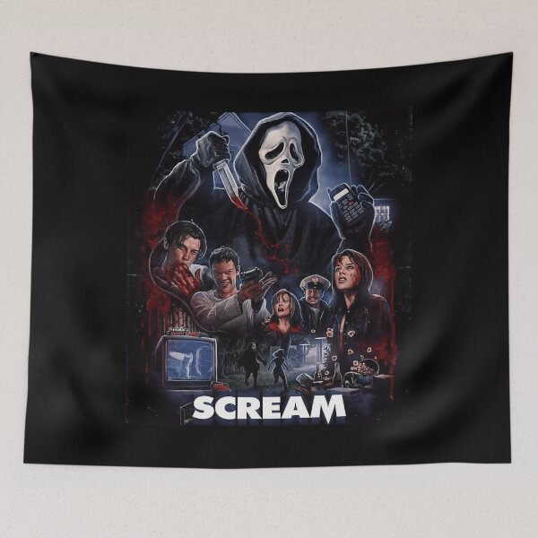 Item preview, Halloween Funny Movie Vintage Scray Horror designed and sold by EerieGagnon.
