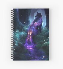 luminous Spiral Notebook