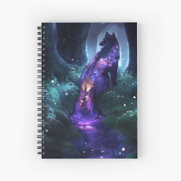 luminous Spiral Notebook