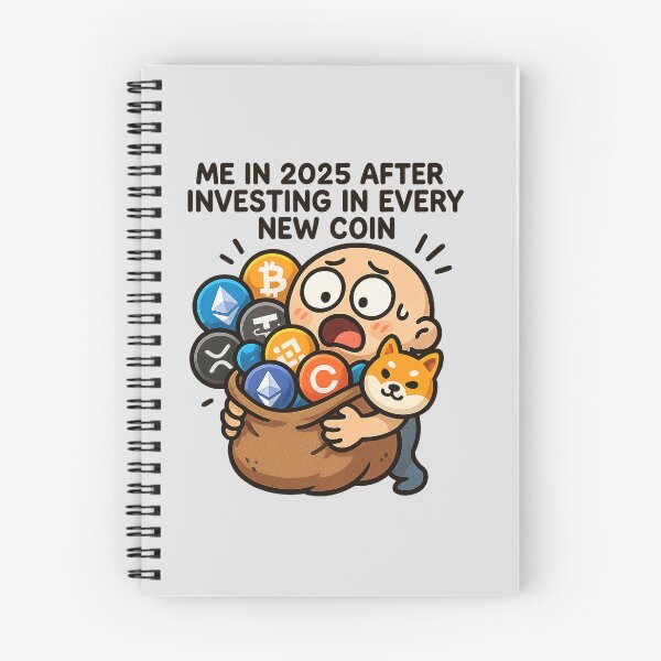 Item preview, Invested in Every Coin – Crypto Bag Overflow Meme designed and sold by Bratak.