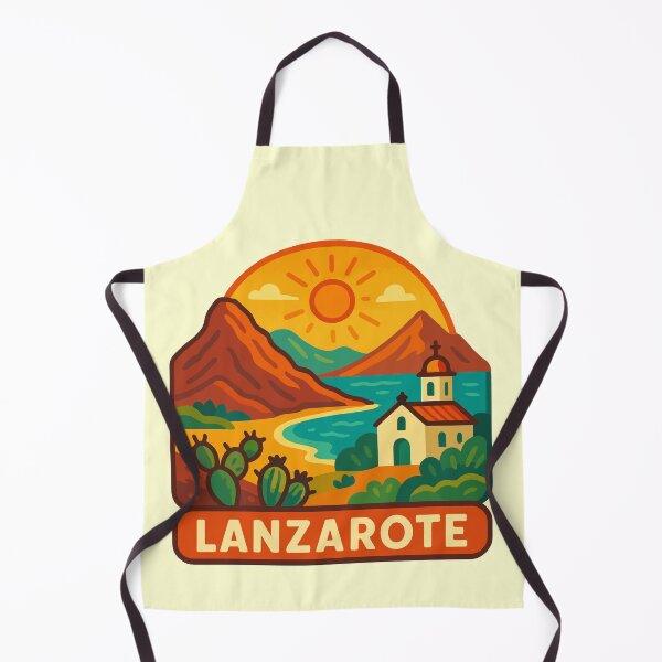 Item preview, Lanzarote Travel Souvenir Sticker designed and sold by rogue-design.