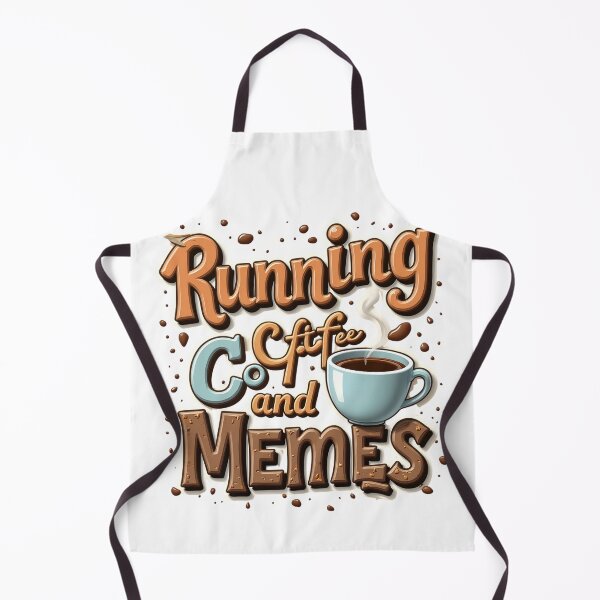 Item preview, Running on Coffee & Memes | Funny Lifestyle designed and sold by LR Vibe Studio.
