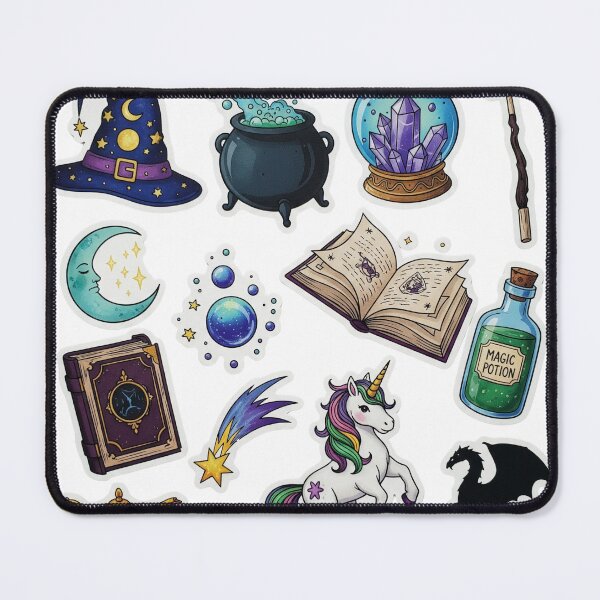 Item preview, Wizard Magic and Fantasy Sticker Pack designed and sold by Nomuradi.