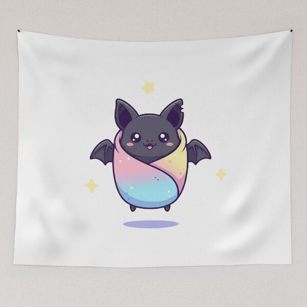 Item preview, Cozy Swaddled Kawaii Bat designed and sold by istoriadesign.