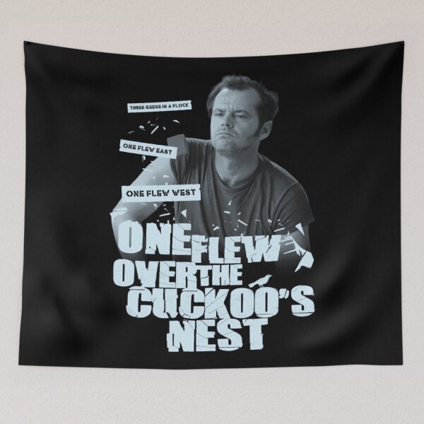 Item preview, One Flew Over the Cuckoo's Nest designed and sold by Aleksandar Kostjuk.