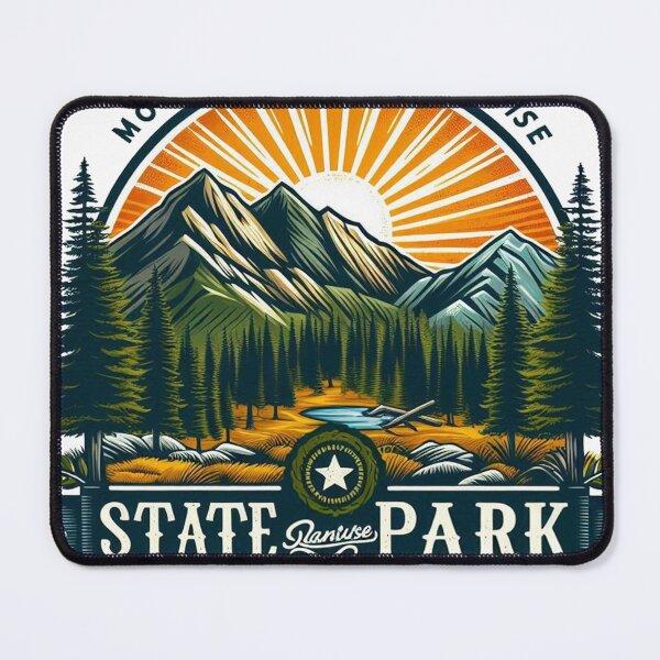 Item preview, Mountains And Sunrise Art designed and sold by vectcd.