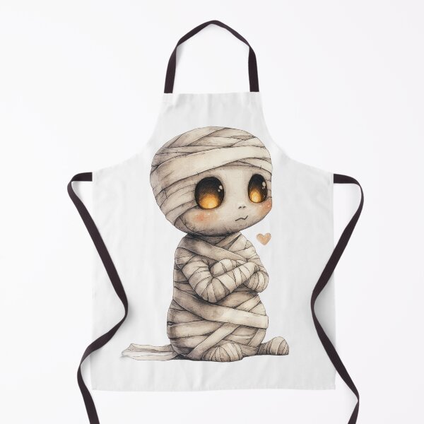 Item preview, Cute Kawaii Mummy with Glowing Eyes designed and sold by Jonaree Art Design.
